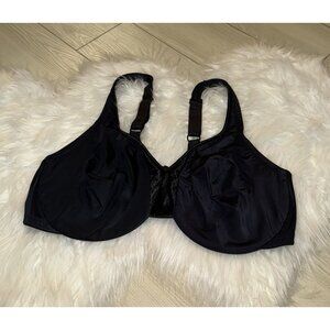 Warners 35002 Signature Support Unlined Full Coverage Bra UW Womens 42D Black